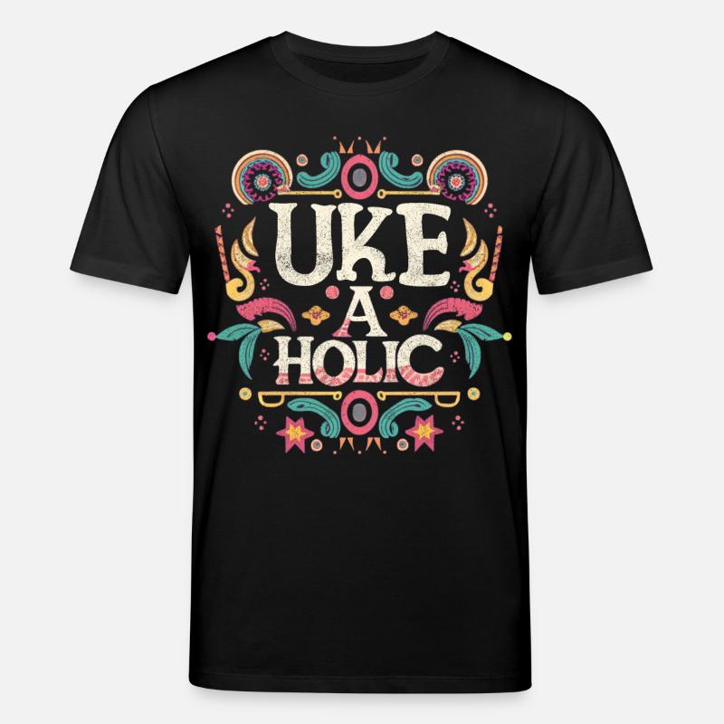 Uke-aholic - Stanley/Stella Unisex Bio-T-Shirt CREATOR - Schwarz