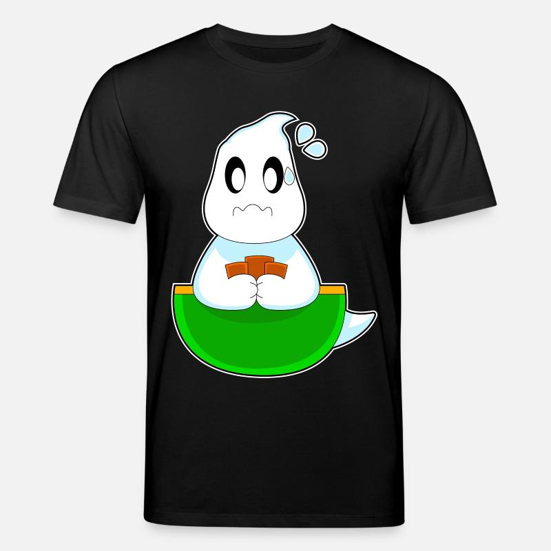 Geist Halloween Poker - Stanley/Stella Unisex Bio-T-Shirt CREATOR  - Schwarz