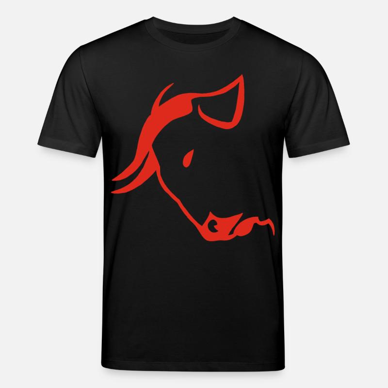 Der Kopf von - Stanley/Stella Unisex Bio-T-Shirt CREATOR  - Schwarz
