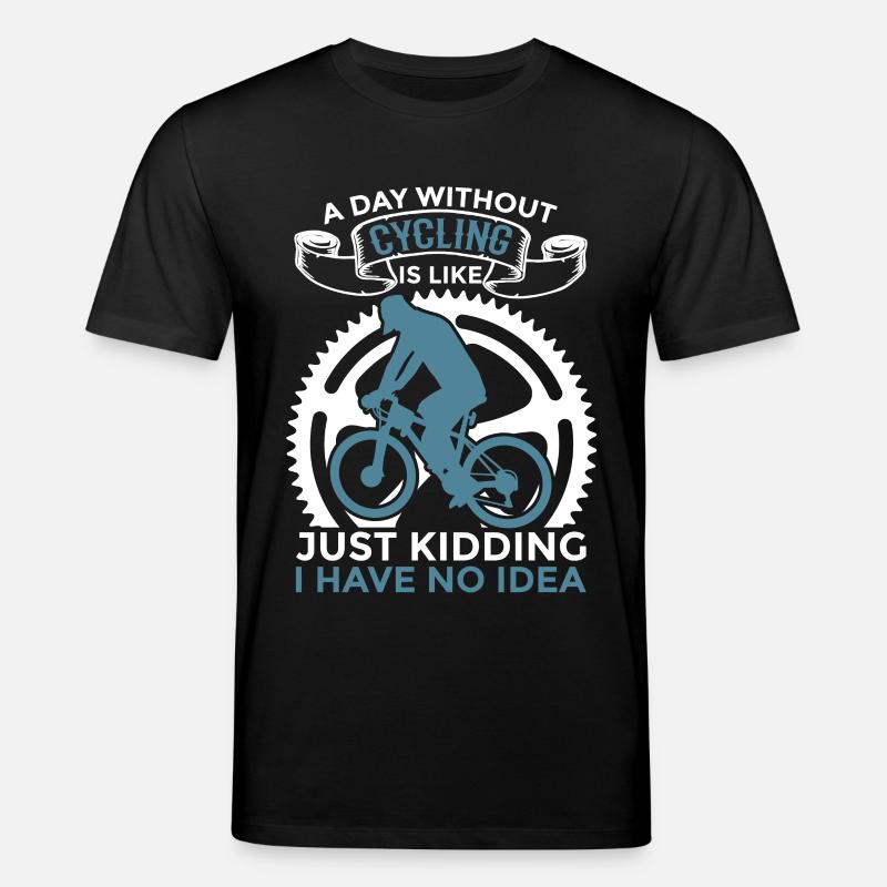 Radsport Motivation - Stanley/Stella Unisex Bio-T-Shirt CREATOR - Schwarz