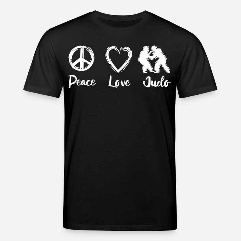 Judo Spruch - Stanley/Stella Unisex Bio-T-Shirt CREATOR  - Schwarz