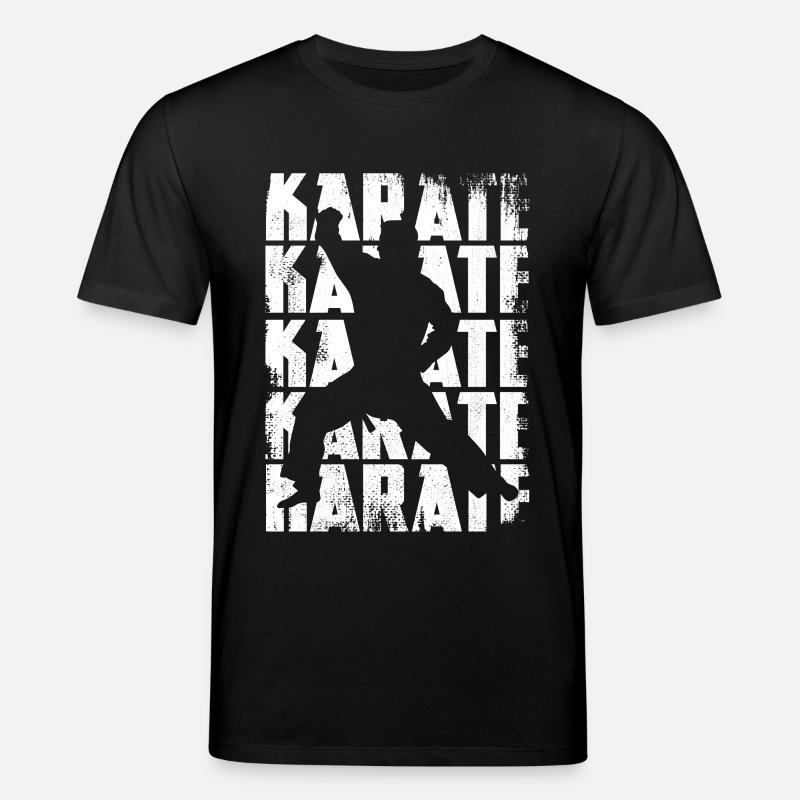 Lustiges Karate - Stanley/Stella Unisex Bio-T-Shirt CREATOR  - Schwarz