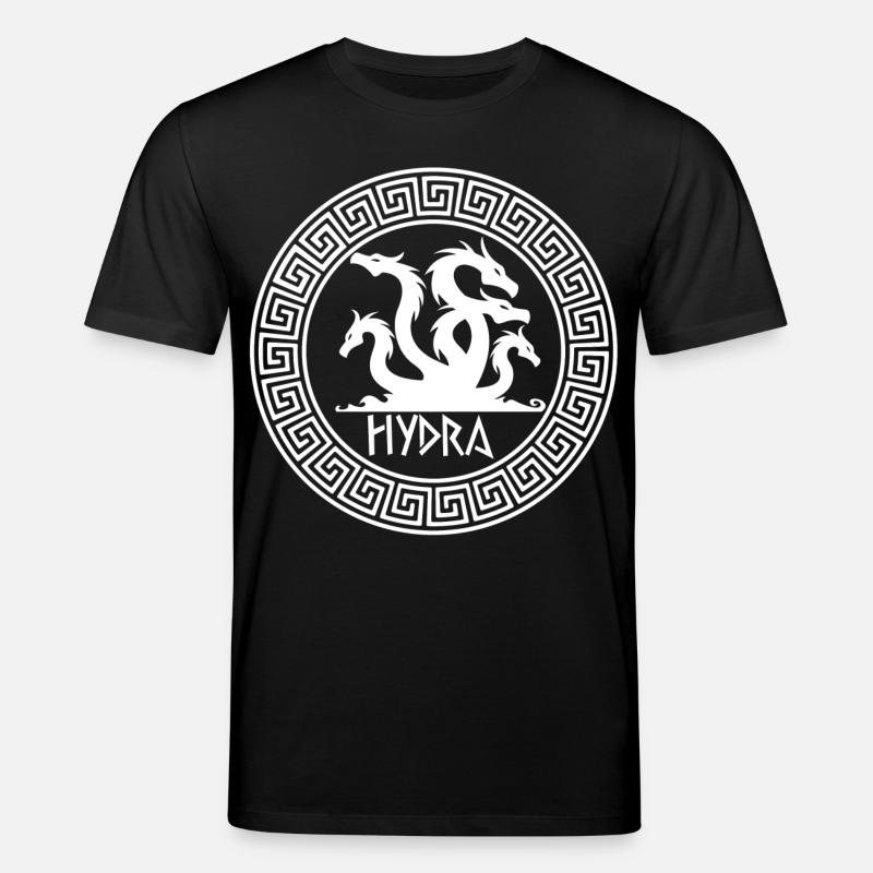 Symbol der Weißen Hydra - Stanley/Stella Unisex Bio-T-Shirt CREATOR  - Schwarz