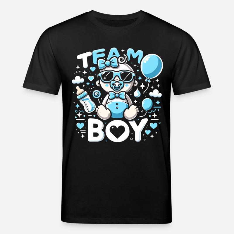 Team Boy - Stanley/Stella Unisex Bio-T-Shirt CREATOR  - Schwarz