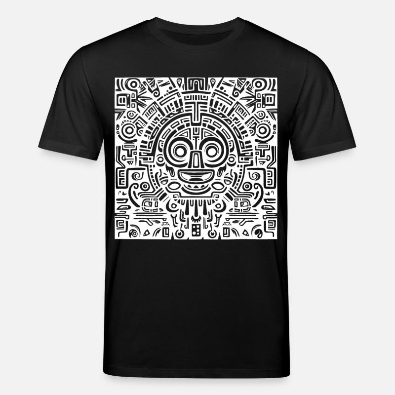 Inka, Azteken, Maya Muster, Artwork - Stanley/Stella Unisex Bio-T-Shirt CREATOR  - Schwarz