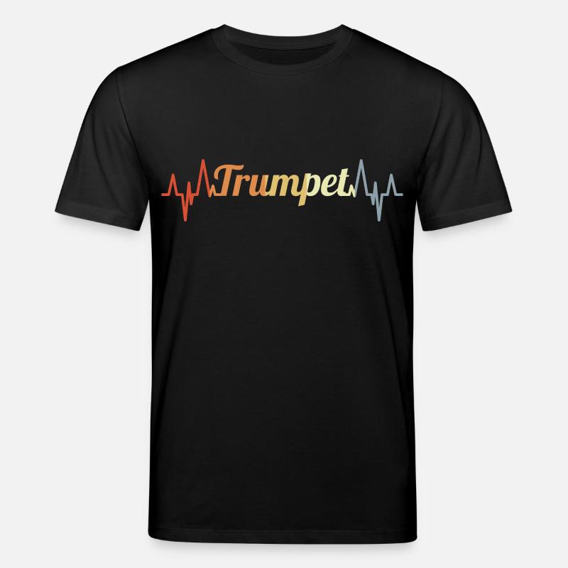 Palpitations de trompette - T-shirt bio CREATOR Stanley/Stella Unisexe - noir