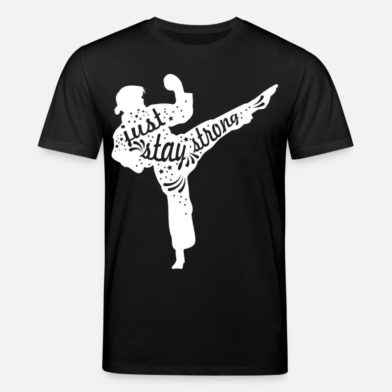 Fille de karaté - T-shirt bio CREATOR Stanley/Stella Unisexe - noir
