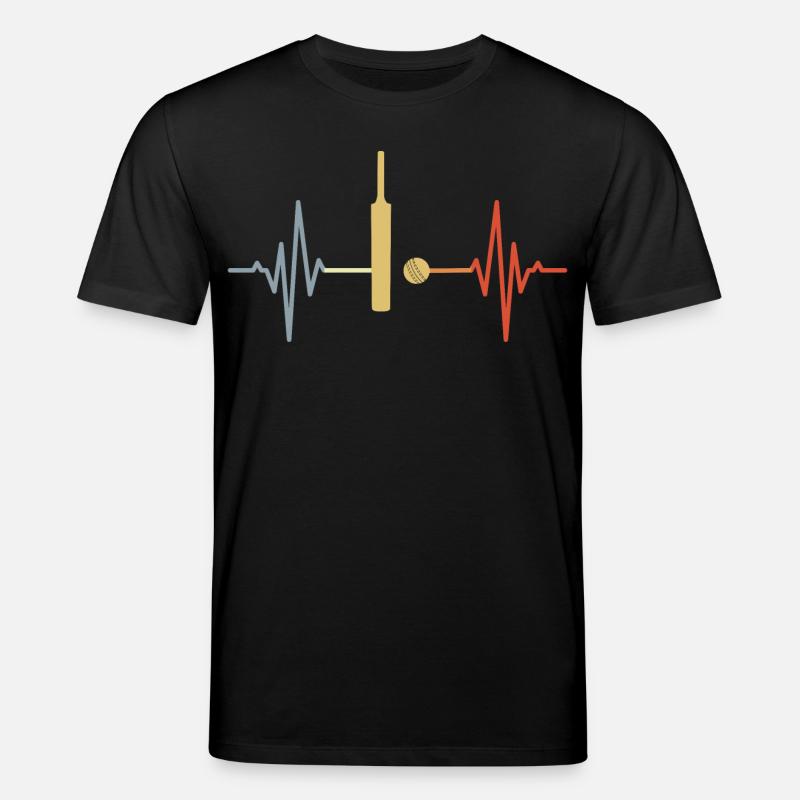 ECG de palpitations de grillons - T-shirt bio CREATOR Stanley/Stella Unisexe - noir