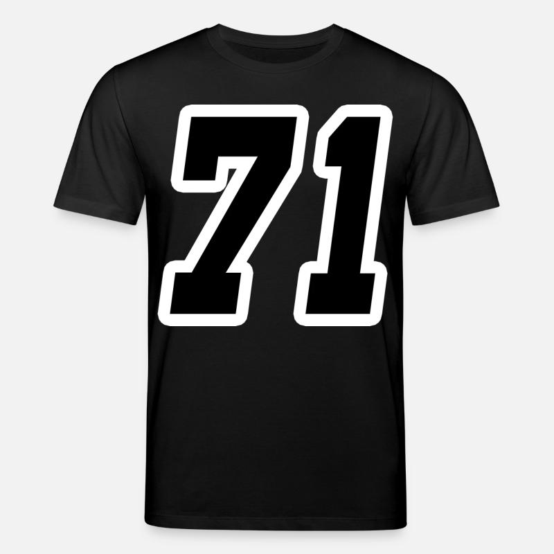 Nummer einundsiebzig 71 - Stanley/Stella Unisex Bio-T-Shirt CREATOR  - Schwarz