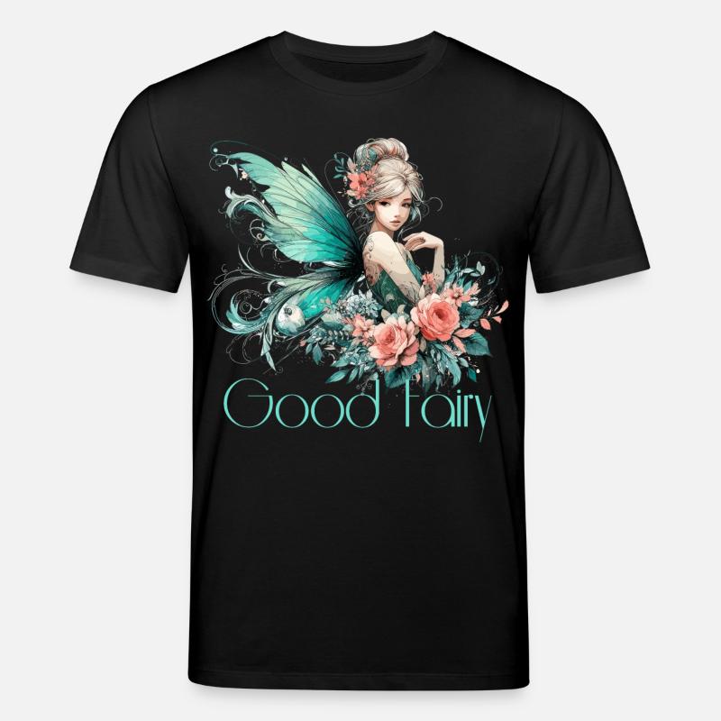 Cadeau de fée marraine - T-shirt bio CREATOR Stanley/Stella Unisexe - noir