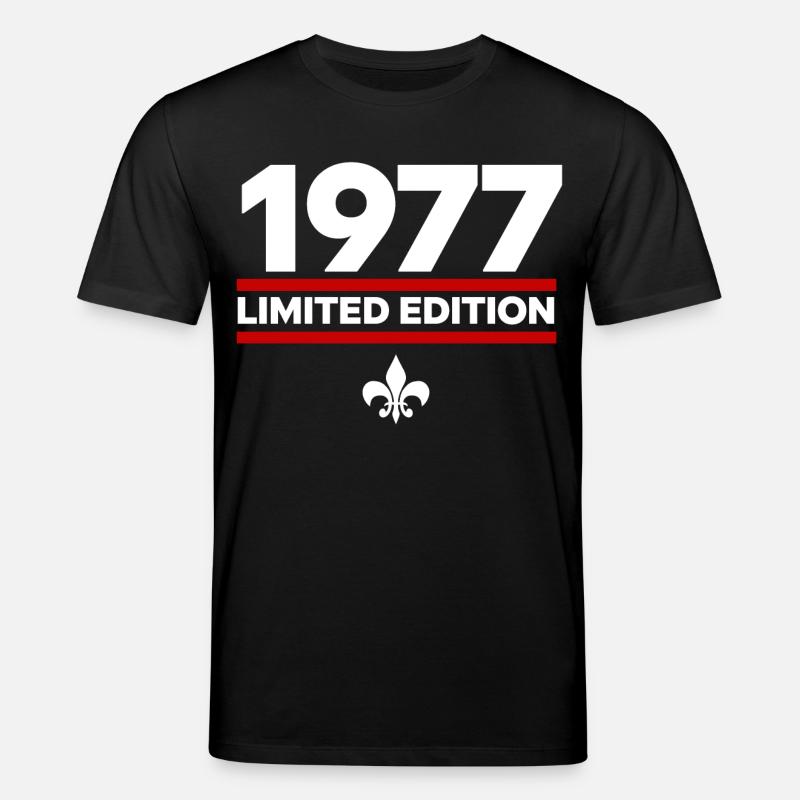 Édition limitée de 1977 - T-shirt bio CREATOR Stanley/Stella Unisexe - noir
