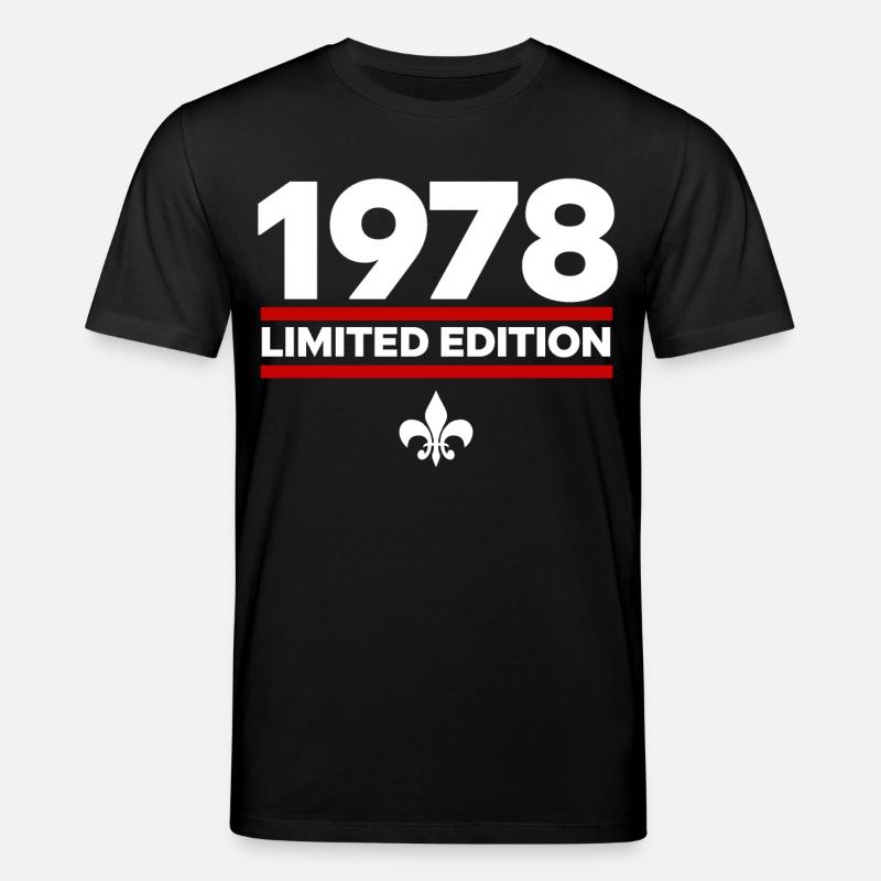 Édition limitée de 1978 - T-shirt bio CREATOR Stanley/Stella Unisexe - noir