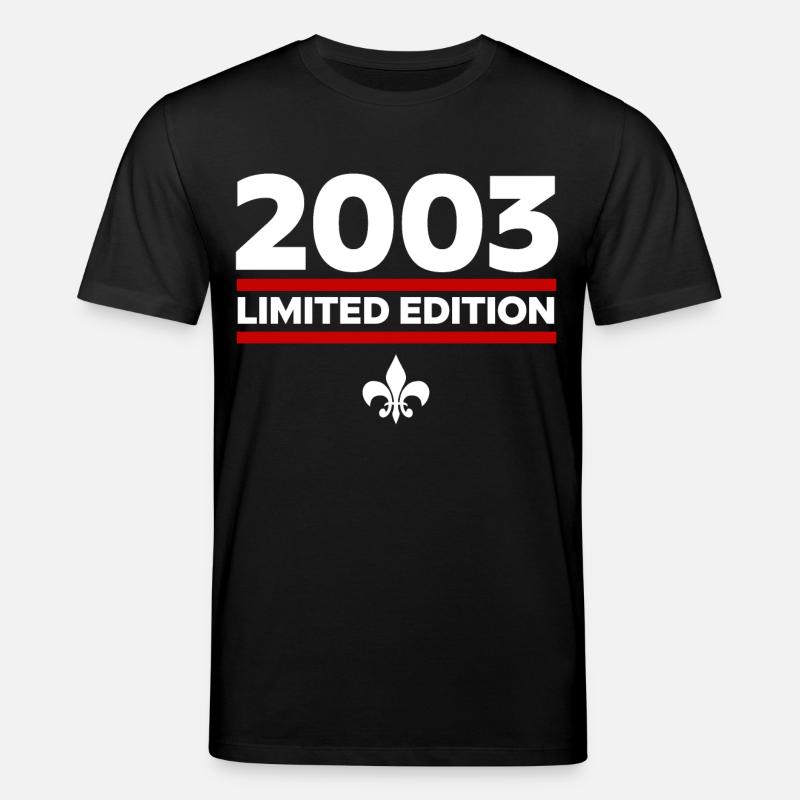Édition limitée 2003 - T-shirt bio CREATOR Stanley/Stella Unisexe - noir