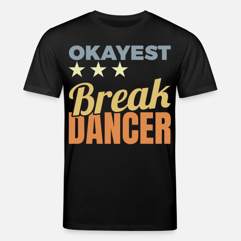 Average Breakdancer - Stanley/Stella CREATOR Unisex Organic T-Shirt - black