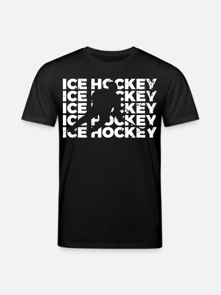 Eishockey - Stanley/Stella Unisex Bio-T-Shirt CREATOR - Schwarz