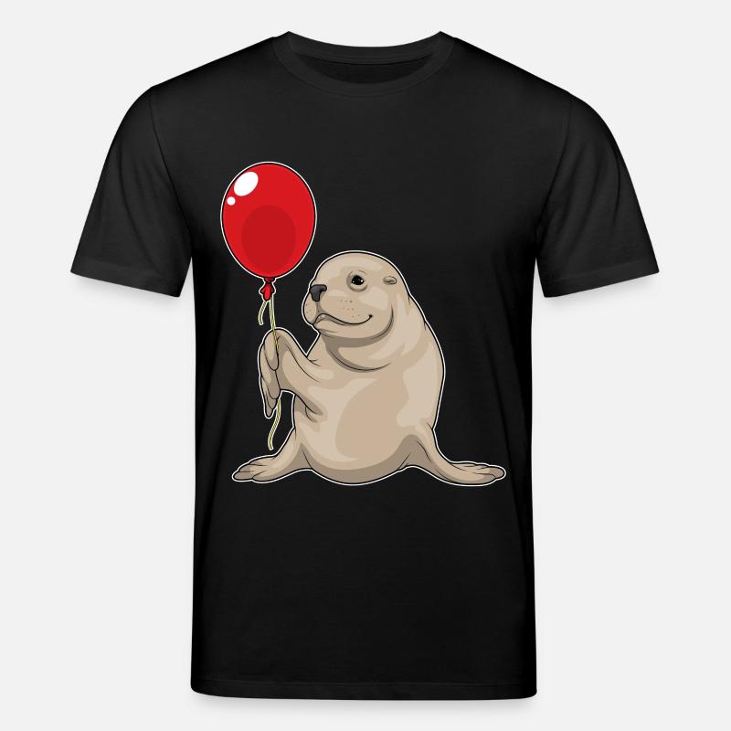 Ballon de phoque - T-shirt bio CREATOR Stanley/Stella Unisexe - noir