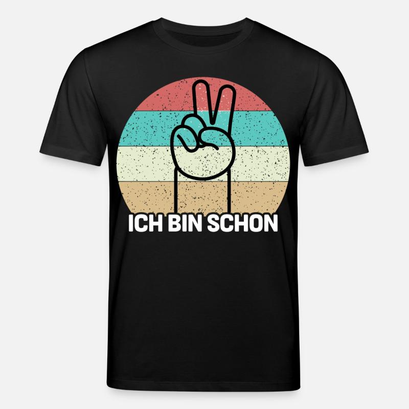 Ich bin schon 2 - Stanley/Stella Unisex Bio-T-Shirt CREATOR  - Schwarz