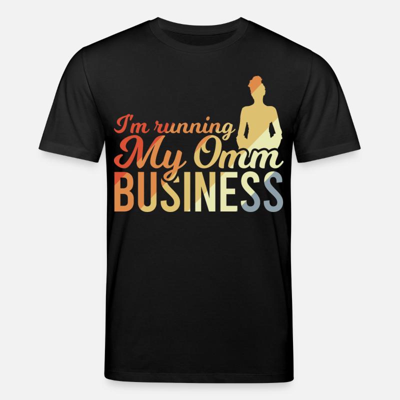 Je dirige mon entreprise Omm - T-shirt bio CREATOR Stanley/Stella Unisexe - noir