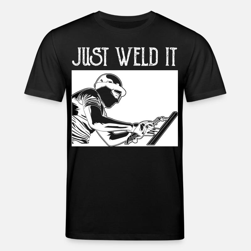 Il suffit de le souder - T-shirt bio CREATOR Stanley/Stella Unisexe - noir
