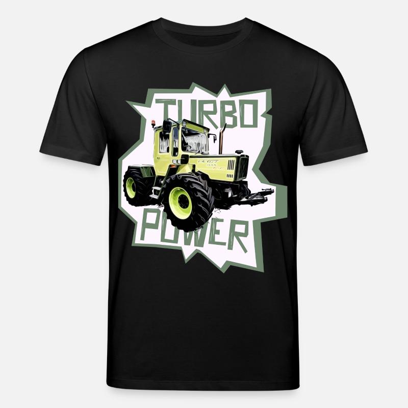 MB trac turbo power traktor - Stanley/Stella Unisex Bio-T-Shirt CREATOR  - Schwarz