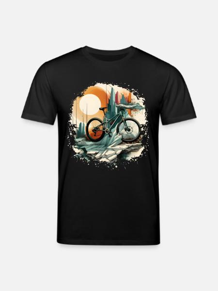 Amateurs de VTT - T-shirt bio CREATOR Stanley/Stella Unisexe - noir