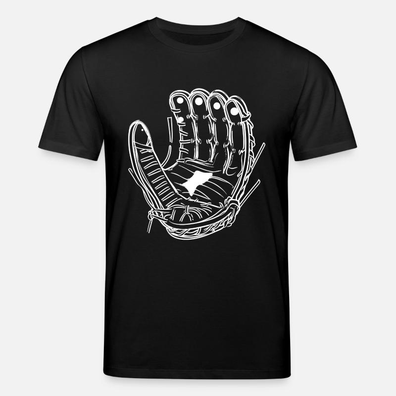 Baseball Handschuh - Stanley/Stella Unisex Bio-T-Shirt CREATOR  - Schwarz