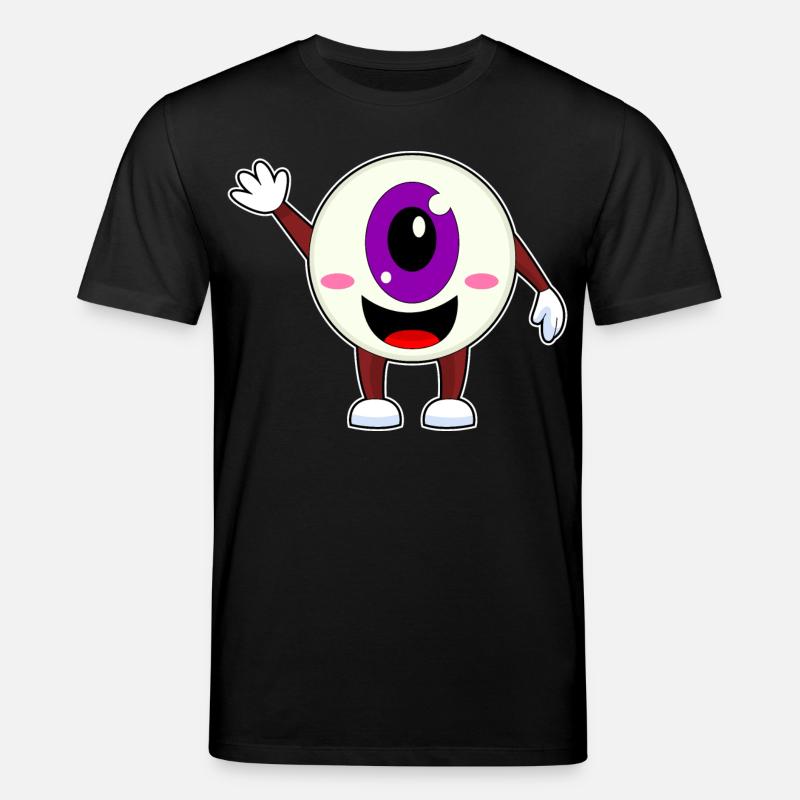 Globe oculaire Halloween - T-shirt bio CREATOR Stanley/Stella Unisexe - noir
