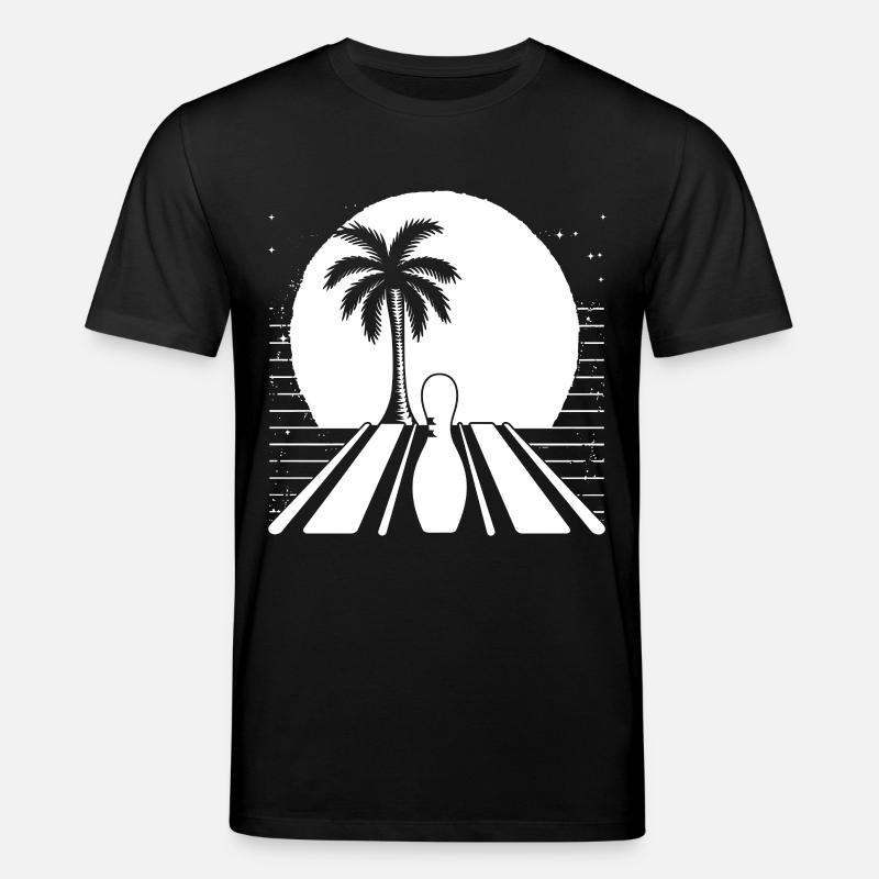 Bowling Grafik - Stanley/Stella Unisex Bio-T-Shirt CREATOR - Schwarz