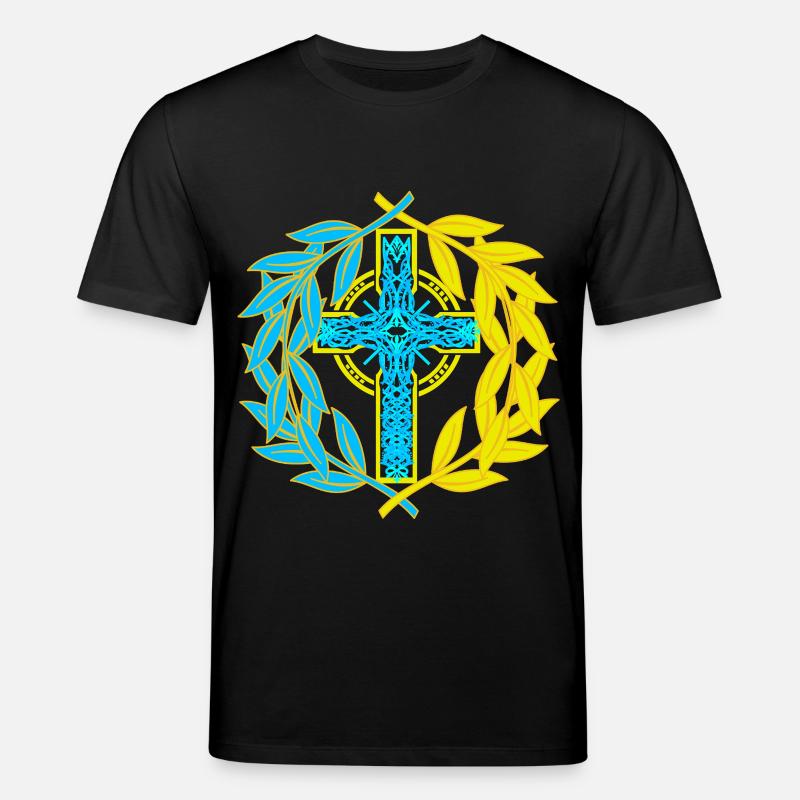 Croix Croix Crucifix - T-shirt bio CREATOR Stanley/Stella Unisexe - noir