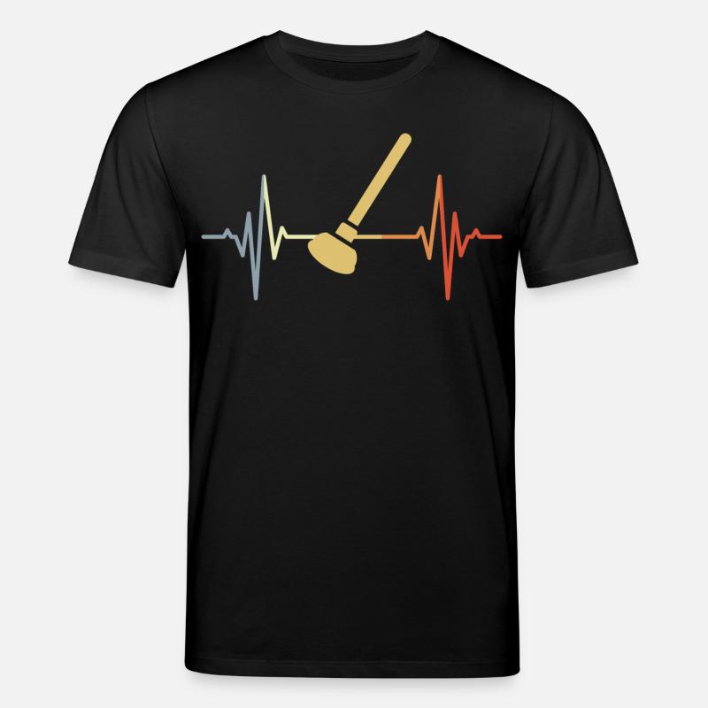 Fréquence d’impulsion de la ventouse rétro - T-shirt bio CREATOR Stanley/Stella Unisexe - noir