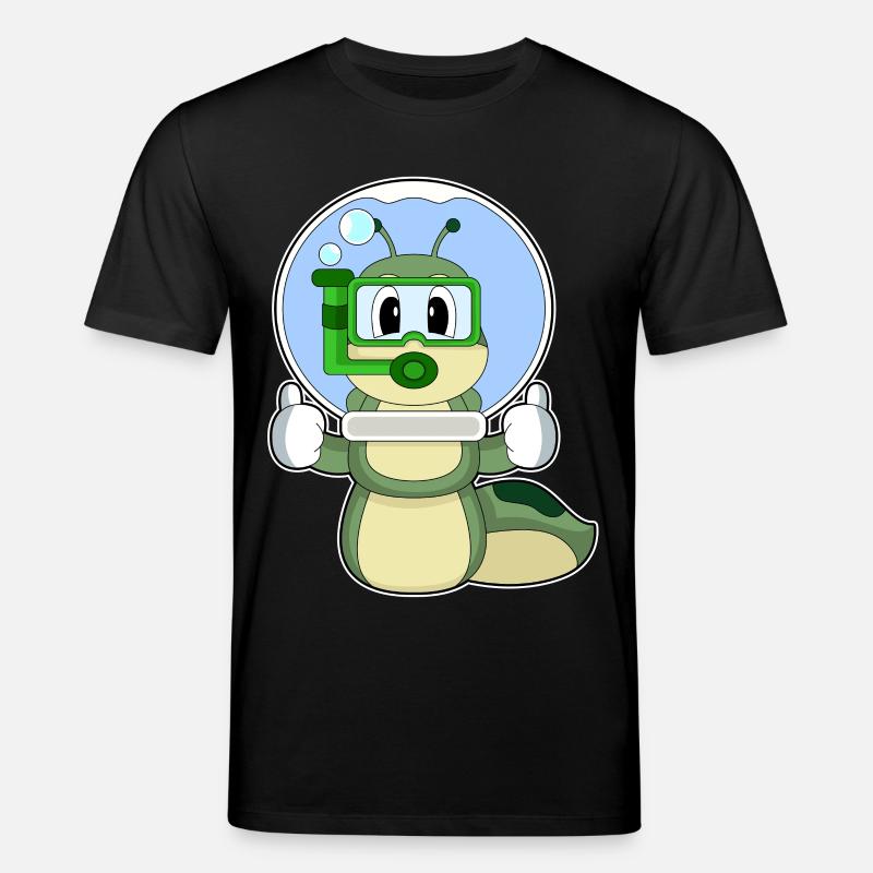 Caterpillar Aquarium - T-shirt bio CREATOR Stanley/Stella Unisexe - noir
