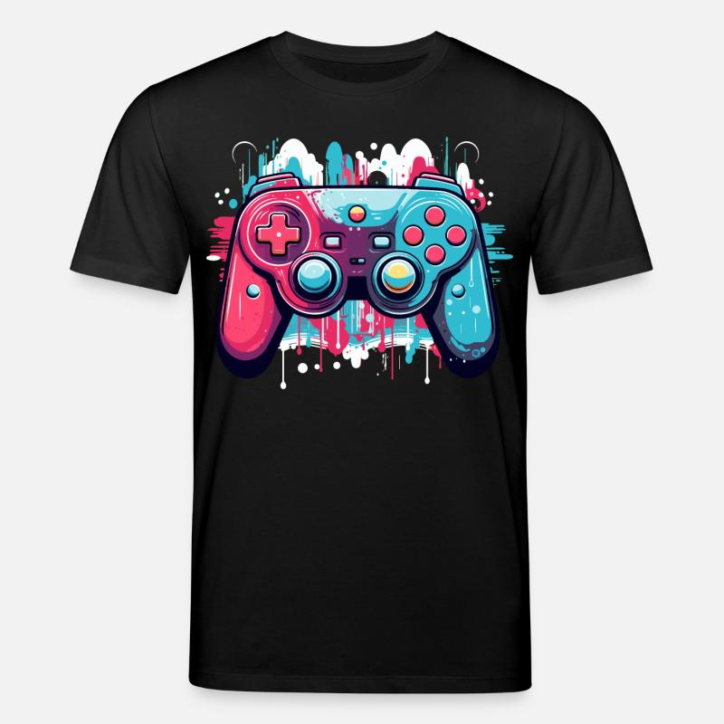 Game Controller - Stanley/Stella Unisex Bio-T-Shirt CREATOR  - Schwarz