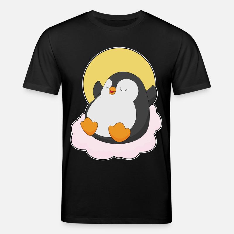 Nuages de pingouins - T-shirt bio CREATOR Stanley/Stella Unisexe - noir