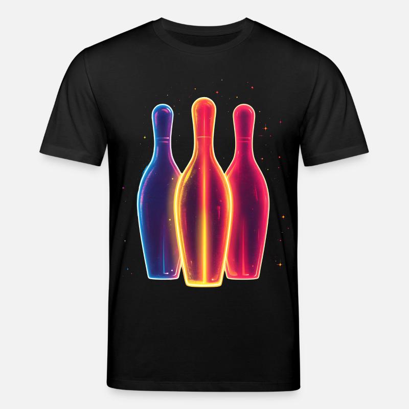 Bowling des années 90 - T-shirt bio CREATOR Stanley/Stella Unisexe - noir