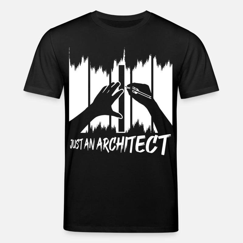 Nur ein Architekt - Stanley/Stella Unisex Bio-T-Shirt CREATOR  - Schwarz