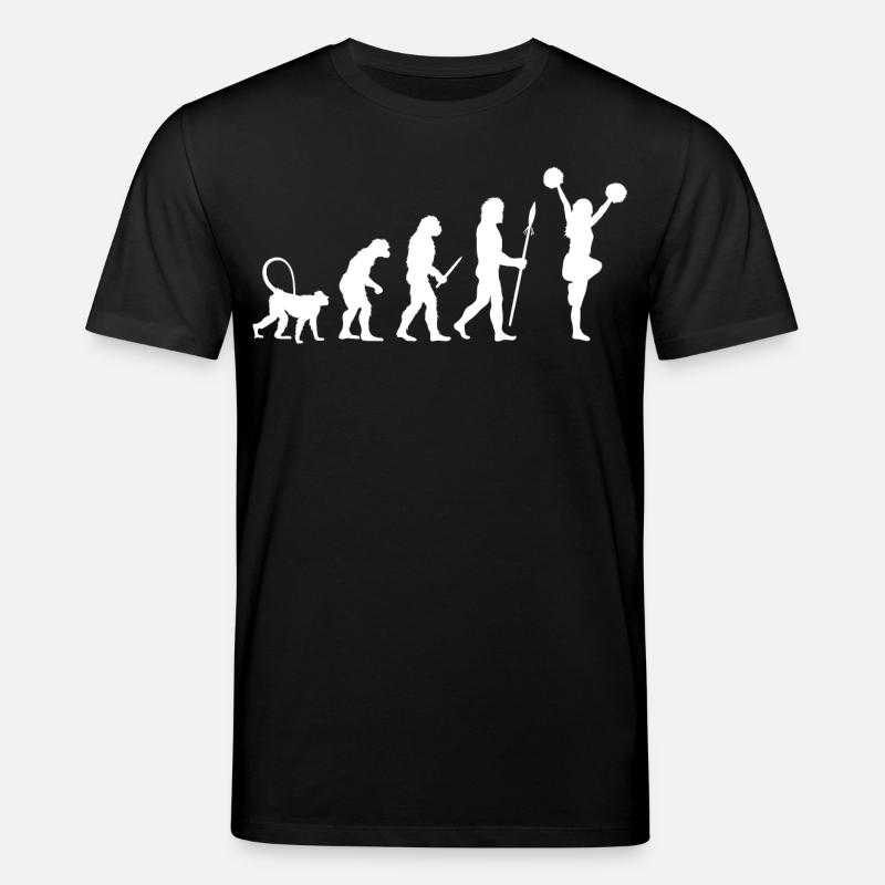 Cheerleader Evolution - Stanley/Stella CREATOR Unisex Organic T-Shirt - black