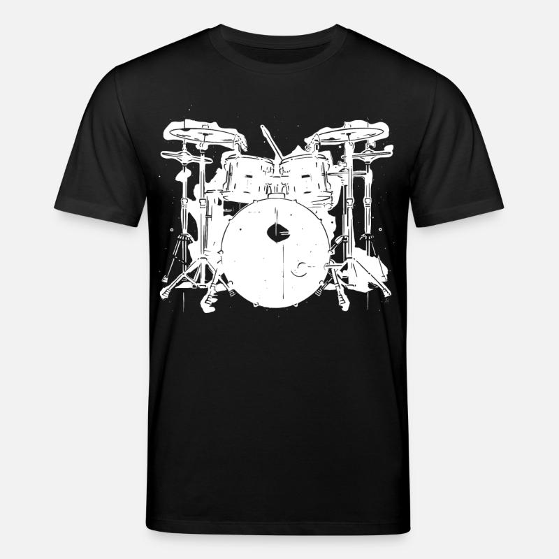 Schlagzeug - Stanley/Stella Unisex Bio-T-Shirt CREATOR - Schwarz