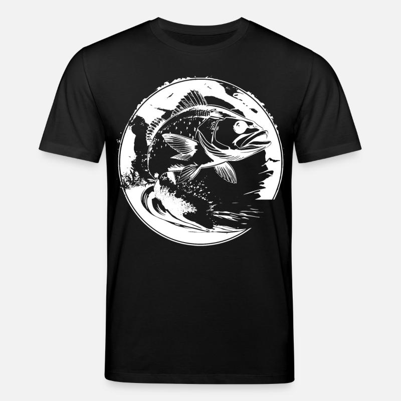 Fisch Grafik - Stanley/Stella Unisex Bio-T-Shirt CREATOR  - Schwarz