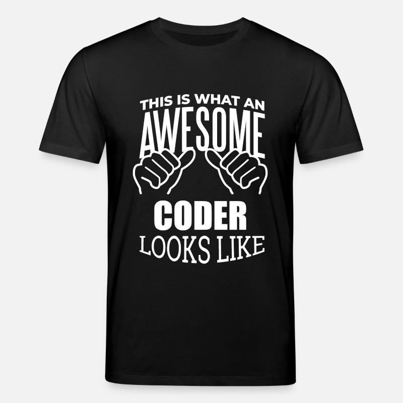 Coder - Stanley/Stella CREATOR Unisex Organic T-Shirt - black