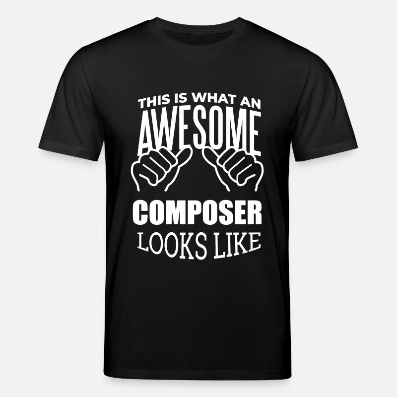 compose - T-shirt bio CREATOR Stanley/Stella Unisexe - noir