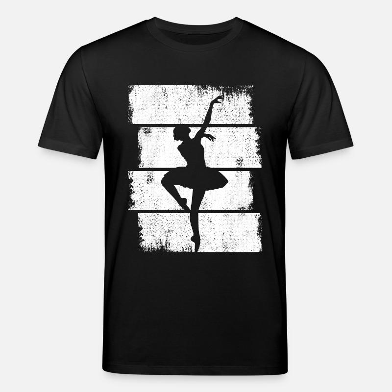 Dessin de danseuse de ballet - T-shirt bio CREATOR Stanley/Stella Unisexe - noir