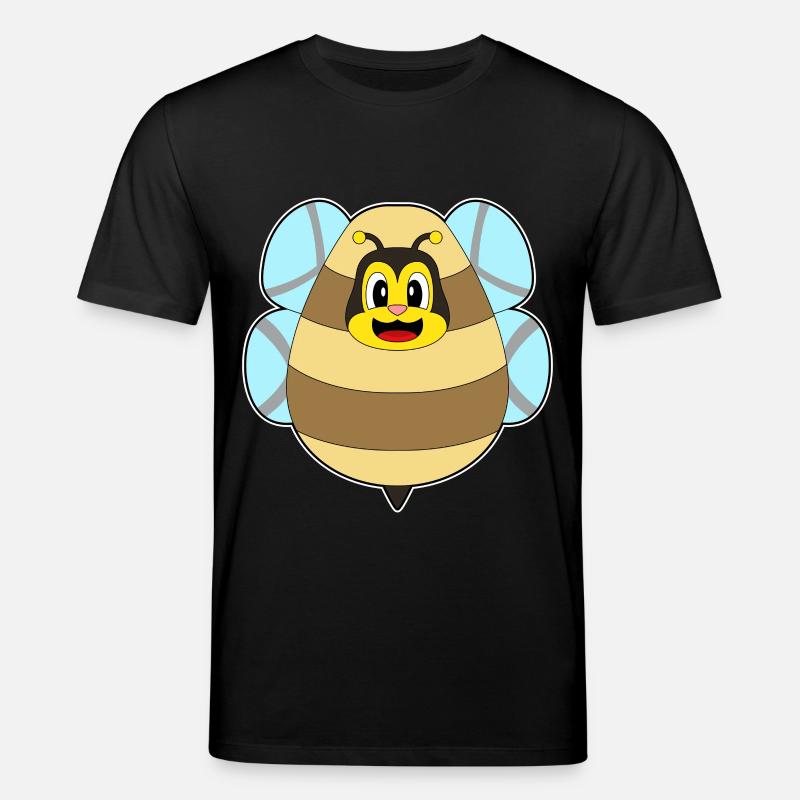 Biene Ostern Osterei - Stanley/Stella Unisex Bio-T-Shirt CREATOR  - Schwarz