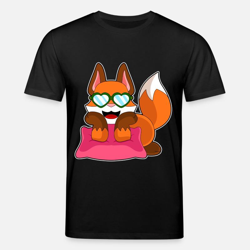 Fuchs Sonnenbrille - Stanley/Stella Unisex Bio-T-Shirt CREATOR - Schwarz