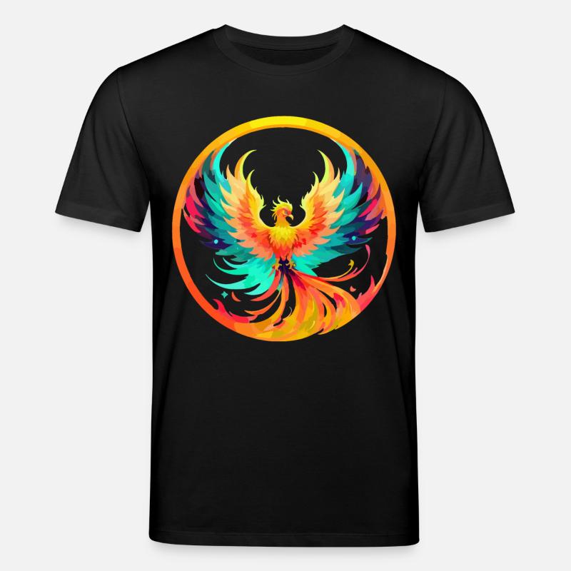 Phoenix Phönix - Stanley/Stella Unisex Bio-T-Shirt CREATOR  - Schwarz