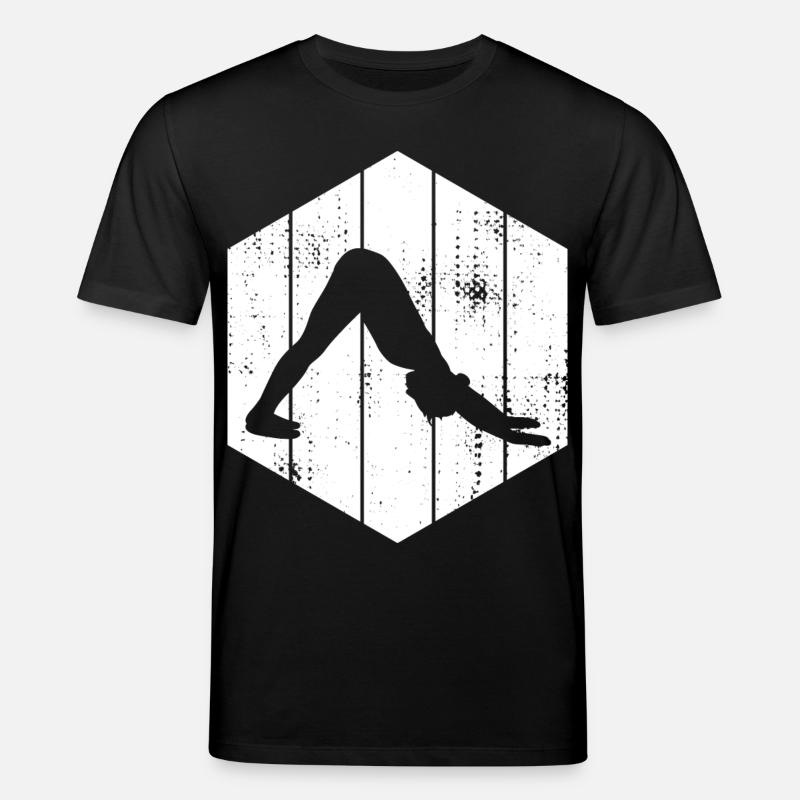 Yogini Skizze - Stanley/Stella Unisex Bio-T-Shirt CREATOR - Schwarz