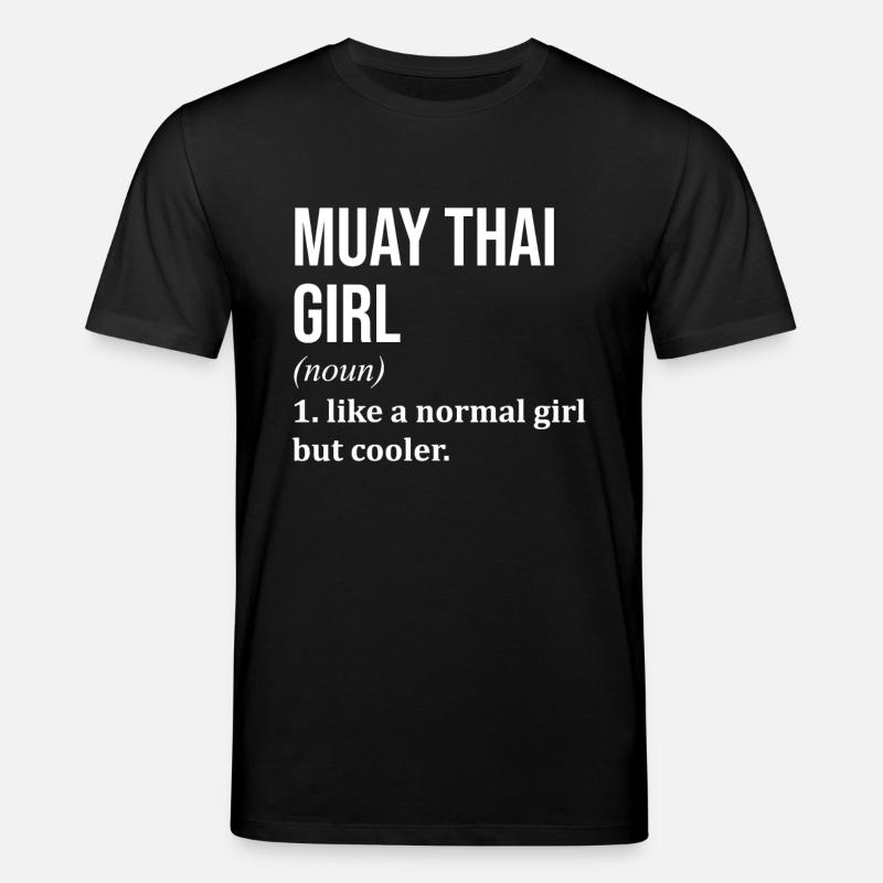 Muay Thai - Stanley/Stella Unisex Bio-T-Shirt CREATOR - Schwarz