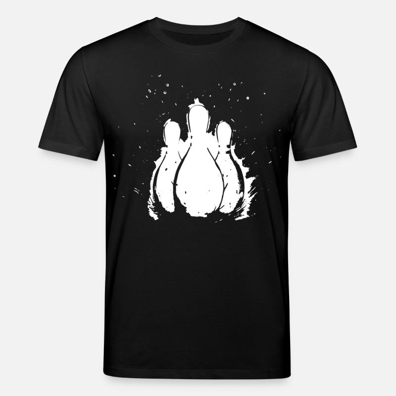 Bowling - Stanley/Stella Unisex Bio-T-Shirt CREATOR  - Schwarz