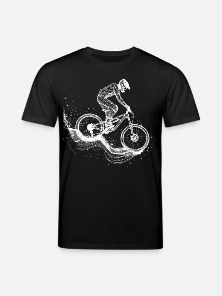 Dessin VTT - T-shirt bio CREATOR Stanley/Stella Unisexe - noir