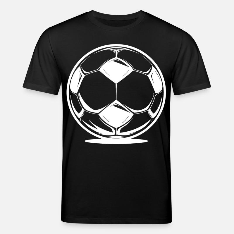 Fußball - Stanley/Stella Unisex Bio-T-Shirt CREATOR  - Schwarz