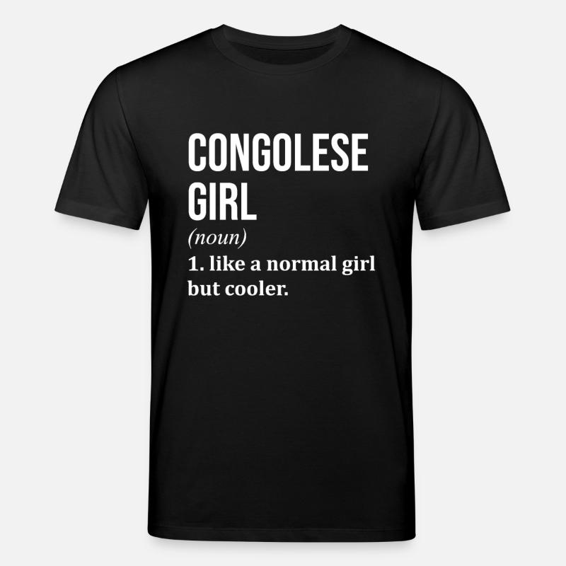 Congo - T-shirt bio CREATOR Stanley/Stella Unisexe - noir
